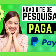 Descubra um site de pesquisa que paga em dinheiro – Ganhe em dólar no Paypal, Payoneer ou Conta Bancária